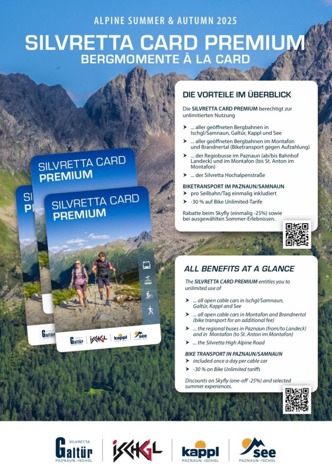 Apart Scharler Mit Silvretta Card 시 외부 사진